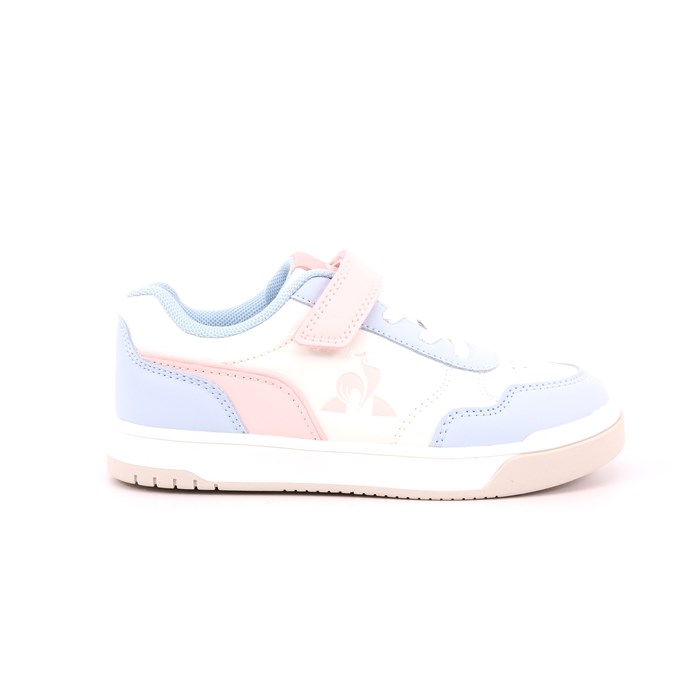 Scarpa Strappi + Elastico Le Coq Sportif Bambina Bianco  Scarpe 17 - 2510465