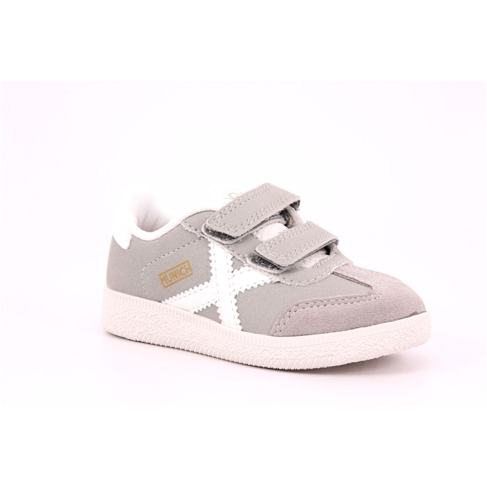 Scarpa Strappi Munich Bambino Grigio  Scarpe 217 - 8032003