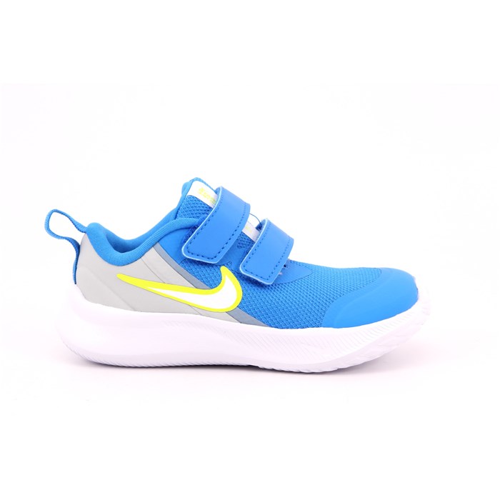 Scarpa Strappi Nike Bambino Azzurro  Scarpe 910 - DA2778-009