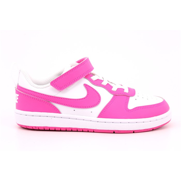 Scarpa Strappi + Elastico Nike Bambina Bianco/rosa  Scarpe 916 - DV5457-123