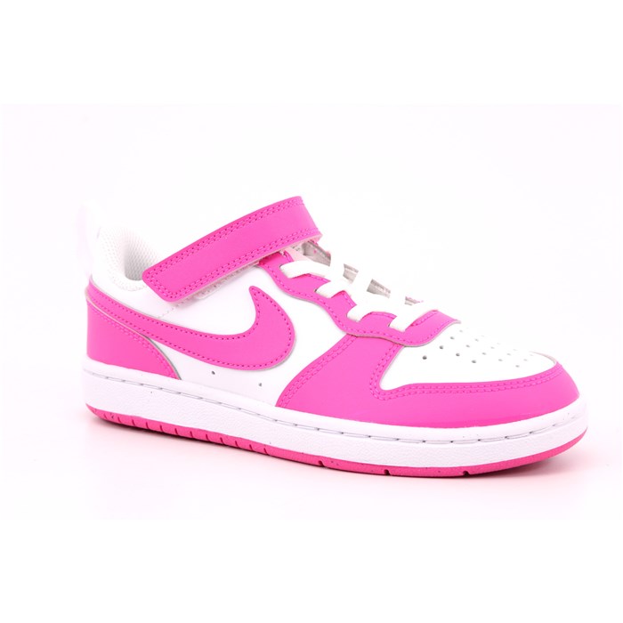 Scarpa Strappi + Elastico Nike Bambina Bianco/rosa  Scarpe 916 - DV5457-123