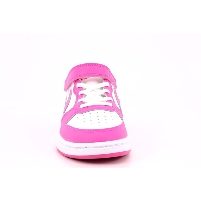 Scarpa Strappi + Elastico Nike Bambina Bianco/rosa  Scarpe 916 - DV5457-123