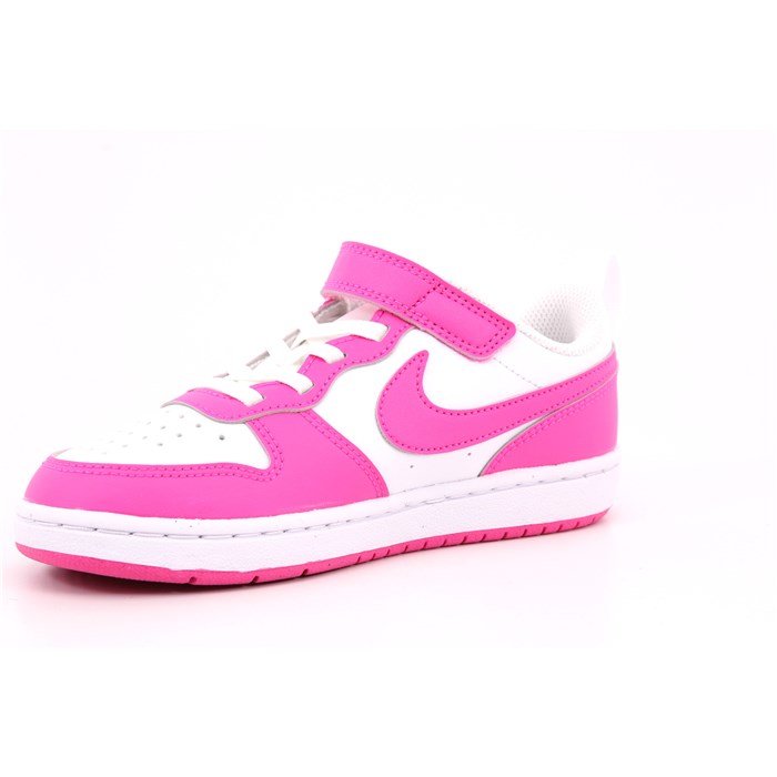 Scarpa Strappi + Elastico Nike Bambina Bianco/rosa  Scarpe 916 - DV5457-123