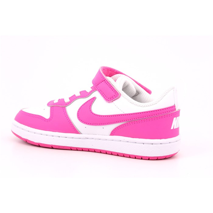 Scarpa Strappi + Elastico Nike Bambina Bianco/rosa  Scarpe 916 - DV5457-123