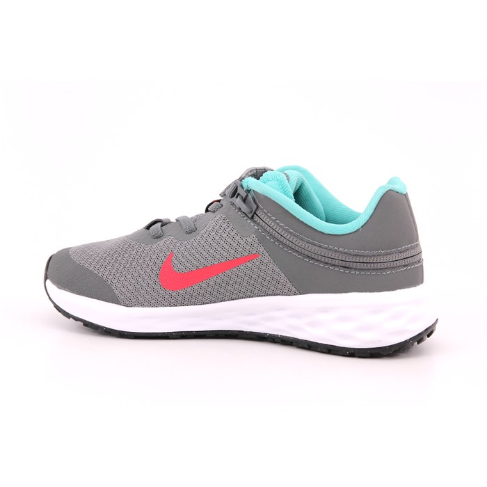 Scarpa Strappi + Elastico Nike Bambino Grigio  Scarpe 928 - DD1114-006