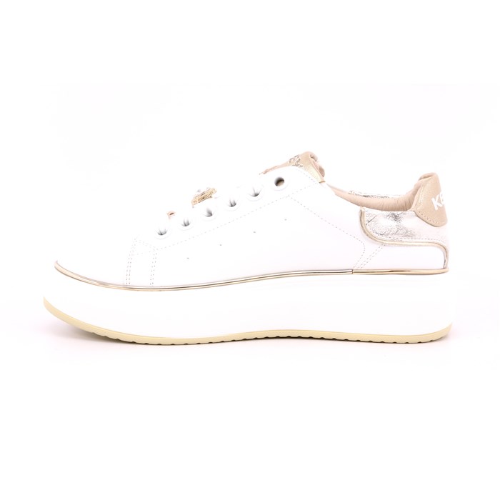 Scarpa Allacciata Keys Donna Bianco  Scarpe 207 - K-10503B