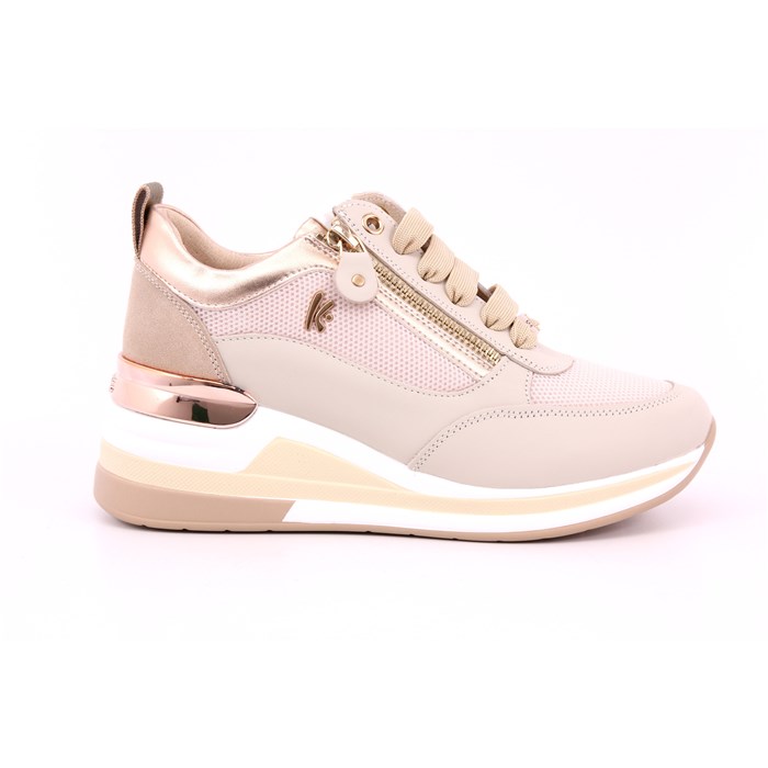 Scarpa Allacciata Keys Donna Beige  Scarpe 208 - K-10510D