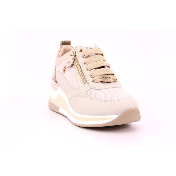 Scarpa Allacciata Keys Donna Beige  Scarpe 208 - K-10510D