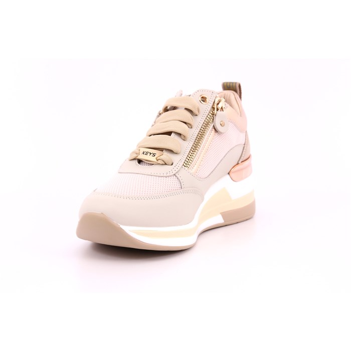 Scarpa Allacciata Keys Donna Beige  Scarpe 208 - K-10510D