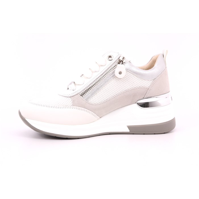 Scarpa Allacciata Keys Donna Bianco  Scarpe 209 - K-10510E