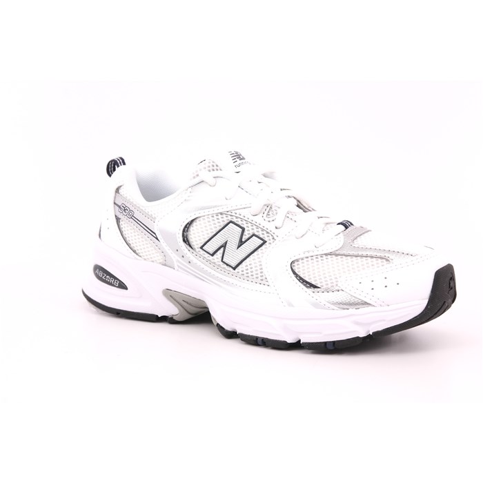 Scarpa Allacciata New Balance Bambino Bianco  Scarpe 409 - GR530SB1