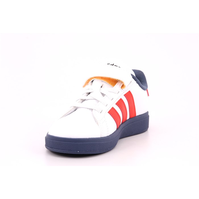 Scarpa Strappi + Elastico Adidas Bambino Bianco  Scarpe 1481 - IF4061