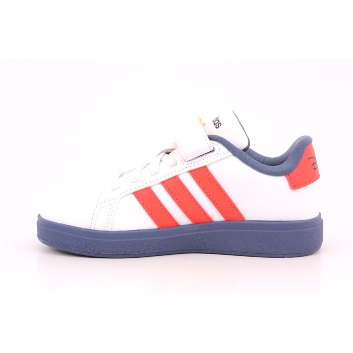 Scarpa Strappi + Elastico Adidas Bambino Bianco  Scarpe 1481 - IF4061