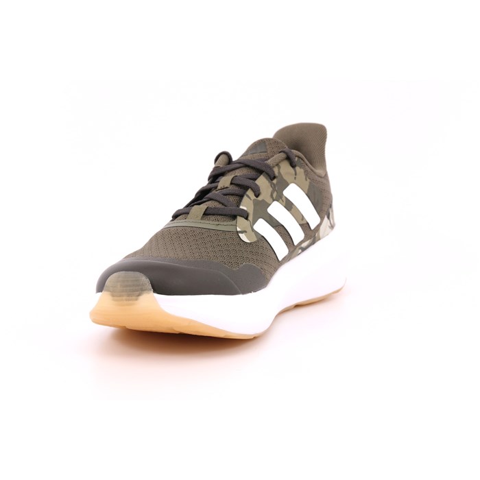 Scarpa Allacciata Adidas Bambino Verde Militare  Scarpe 1484 - IH7706