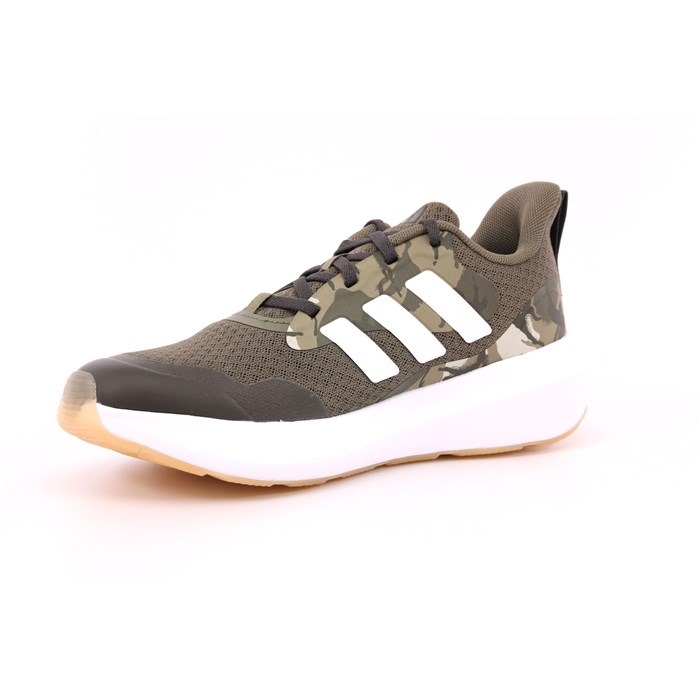 Scarpa Allacciata Adidas Bambino Verde Militare  Scarpe 1484 - IH7706