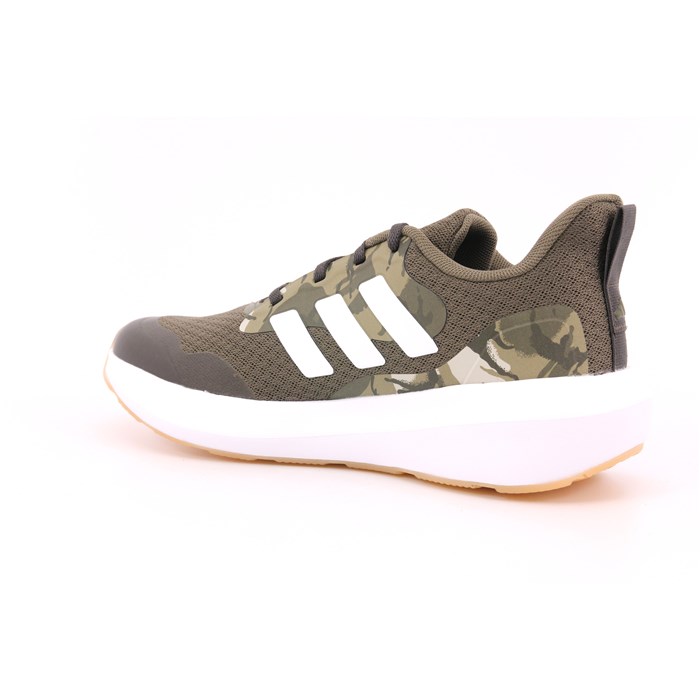 Scarpa Allacciata Adidas Bambino Verde Militare  Scarpe 1484 - IH7706