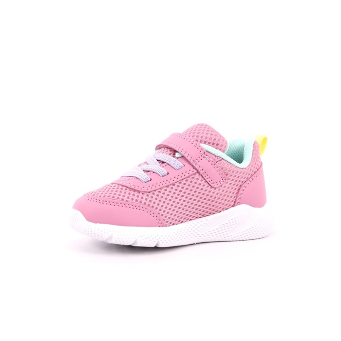 Scarpa Strappi + Elastico Geox Bambina Fuxia  Scarpe 558 - B454TD