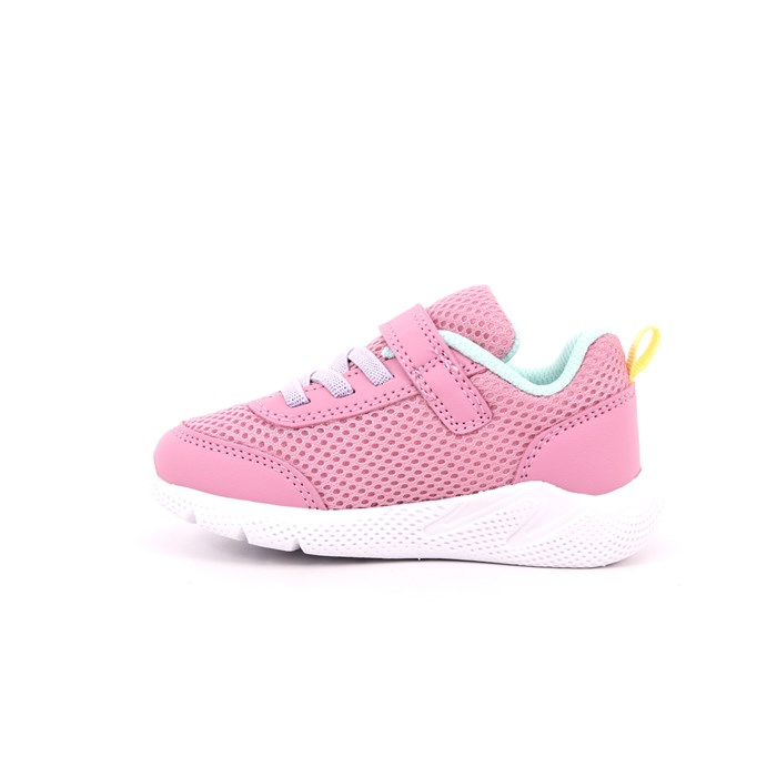 Scarpa Strappi + Elastico Geox Bambina Fuxia  Scarpe 558 - B454TD