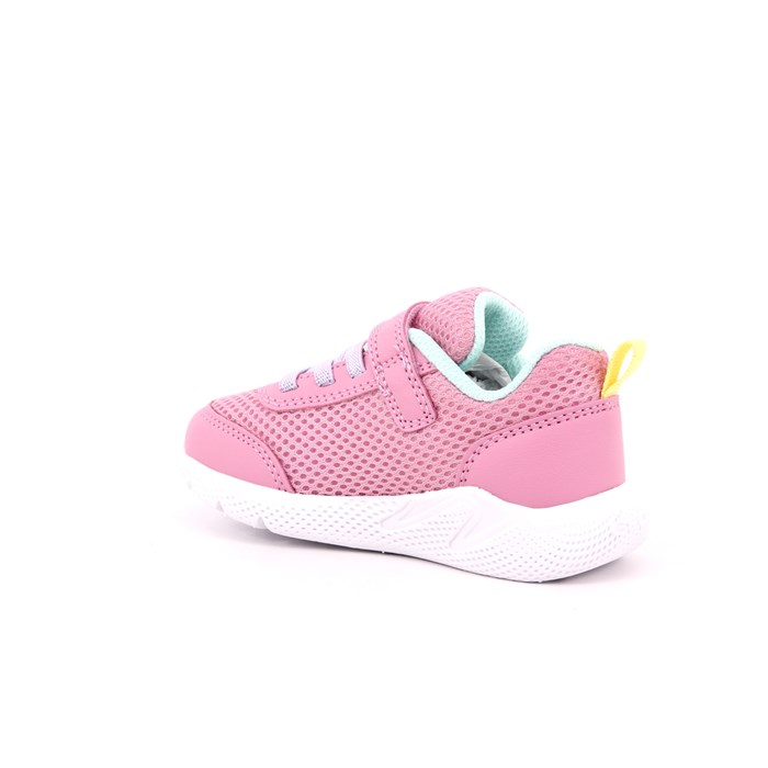 Scarpa Strappi + Elastico Geox Bambina Fuxia  Scarpe 558 - B454TD