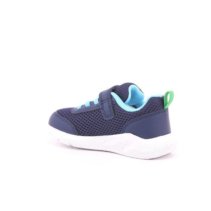 Scarpa Strappi + Elastico Geox Bambino Blu  Scarpe 559 - B454UC