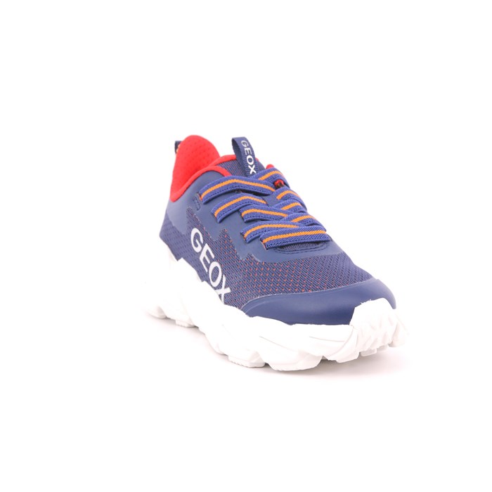 Scarpa Allacciata Geox Bambino Blu  Scarpe 568 - J46N1A