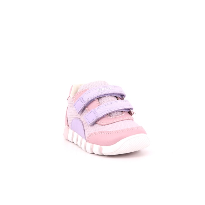 Scarpa Strappi Geox Bambina Rosa  Scarpe 572 - B3558A